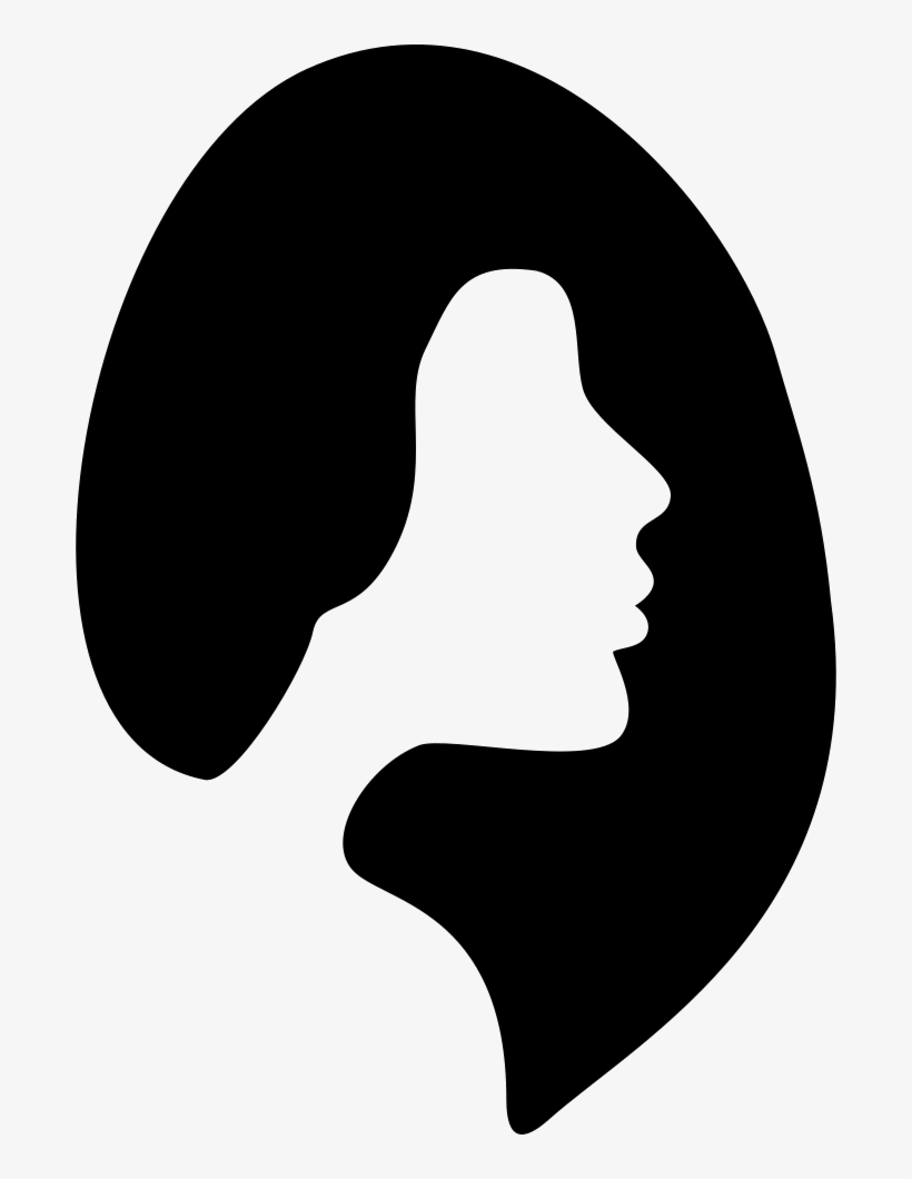 820x1060 Female Hair Salon Symbol