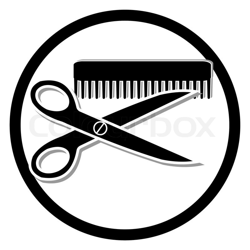 800x800 Hair Stylist Scissors Icon