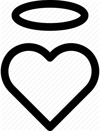 391x512 Angel, Halo, Heart, Love, Passion, Pure, Saint Icon