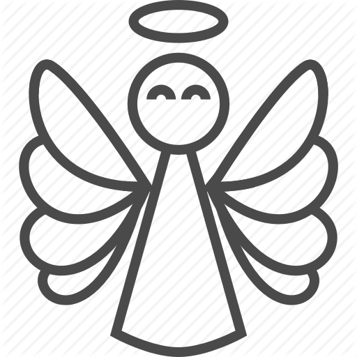 512x512 Angel, Halo, Holiday, Nimbus, Religion, Saint, Wing Icon