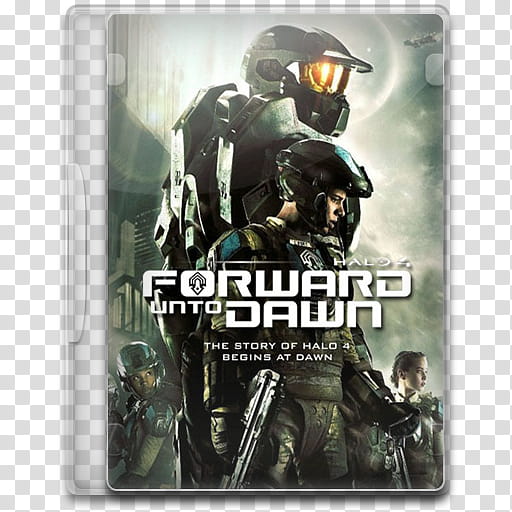 512x512 Movie Icon Halo Forward Unto Dawn, Forward Unto Dawn Cover