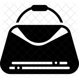 Handbags Icon Of Glyph Style 256x256 Handbags Icon Of Glyph Style