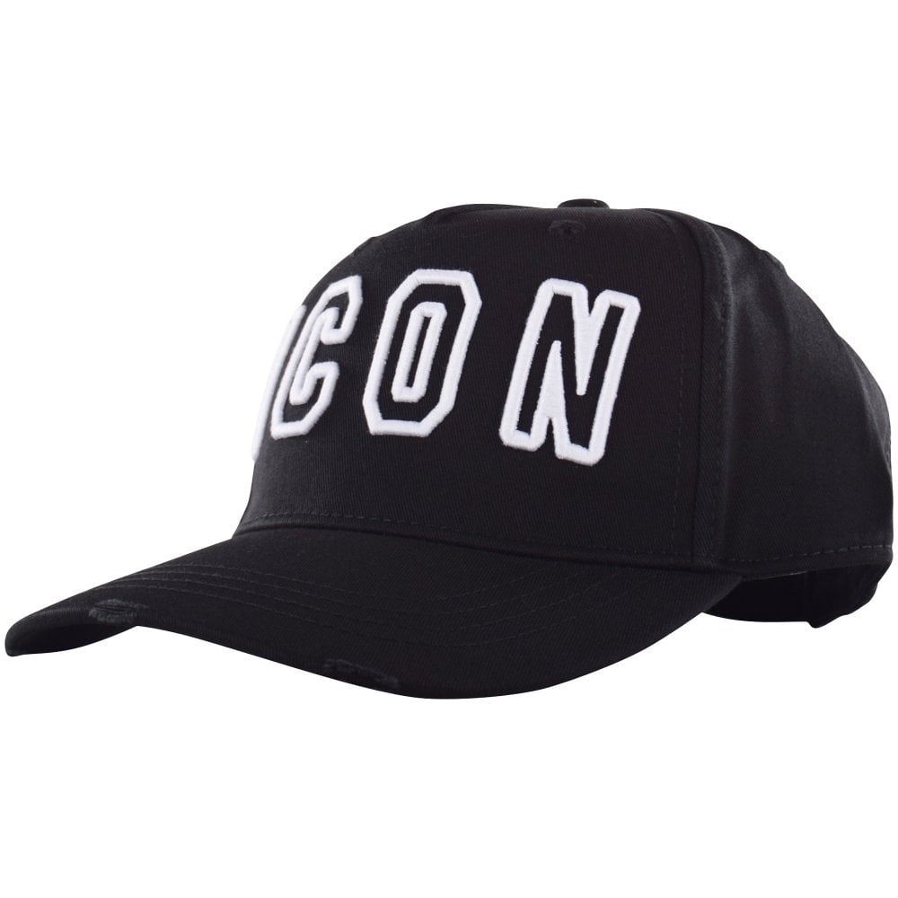 1000x1000 Blackwhite Icon Baseball Cap