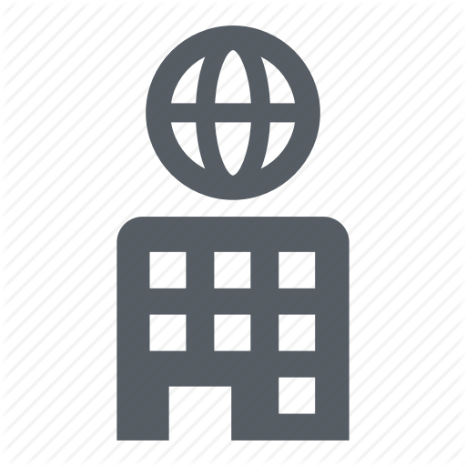 512x512 Business, Corporation, Global, Headquarters, Hq, Media Icon