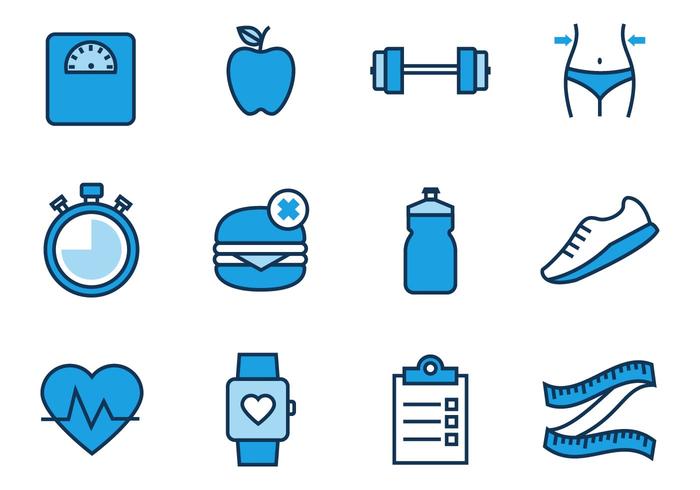 700x490 Free Health And Fitness Icons Vector