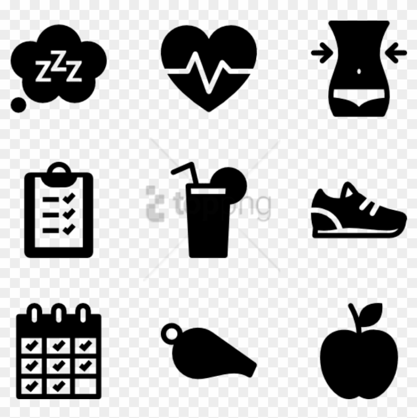840x842 Free Png Health And Fitness Icon