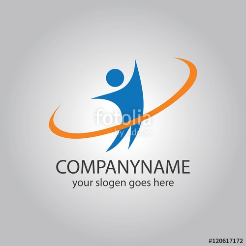 500x500 Logo Icon Health And Fitness Community Stock Image And Royalty