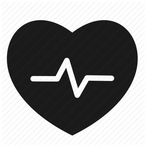 512x512 Bodybuilding, Fitness, Health, Healthy, Heart, Pulse Icon