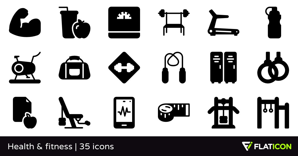 Health Fitness Free Icons 1200x630 Health Fitness Free Icons