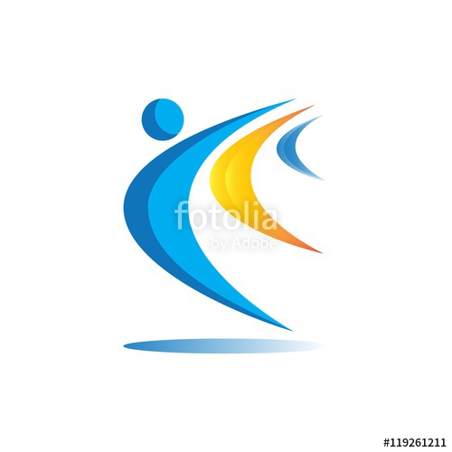 Vector, Gymnastics Activities For Logo Or Icon Health And Fitness 500x500 Vector, Gymnastics Activities For Logo Or Icon Health And Fitness
