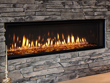 370x280 Gas Fireplaces See Through, Single Multi Sided Heat Glo