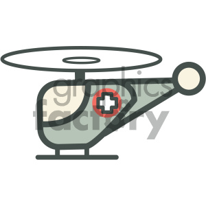 300x300 Life Flight Helicopter Medical Vector Icon Clipart Royalty Free