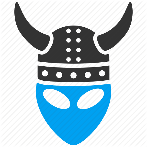 512x512 Alien, Fantasy, Funny Monster, Horned Helmet, Horns, Knight