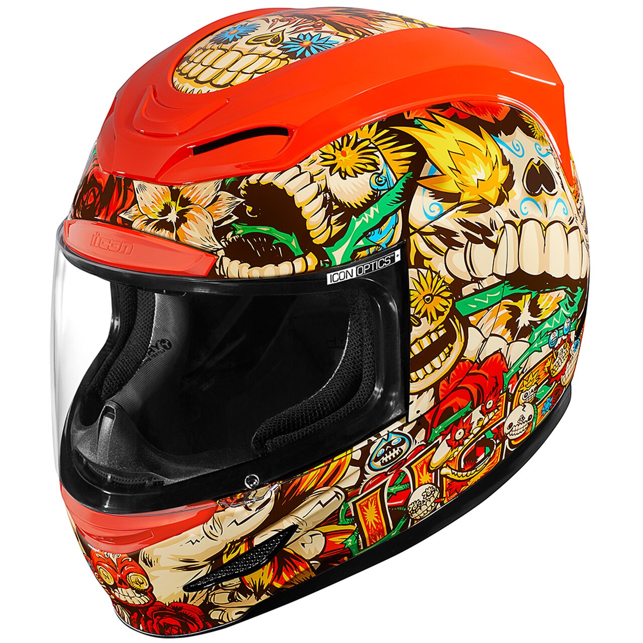 1280x1280 Icon Airmada Dia De Los Muertos Helmet