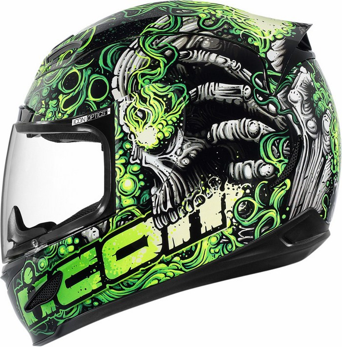 700x710 Full Face Helmet Icon Airmada Britton Green