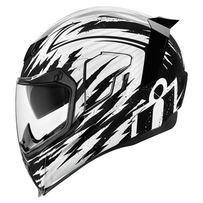 400x400 Icon Airflite Motorcycle Crash Helmet Review