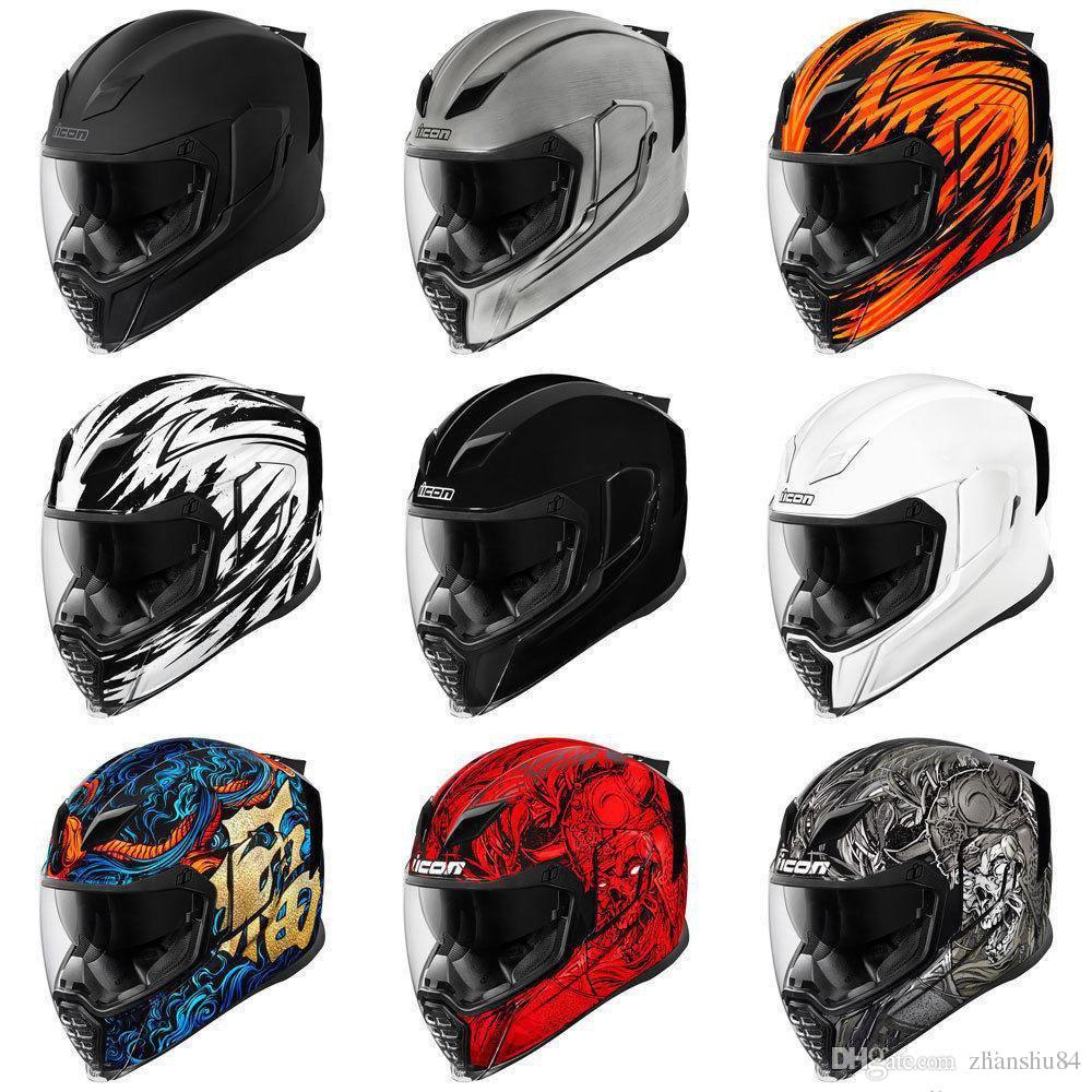 1000x1000 Icon Airflite Motorcycle Helmet Full Face All Colors New Icon