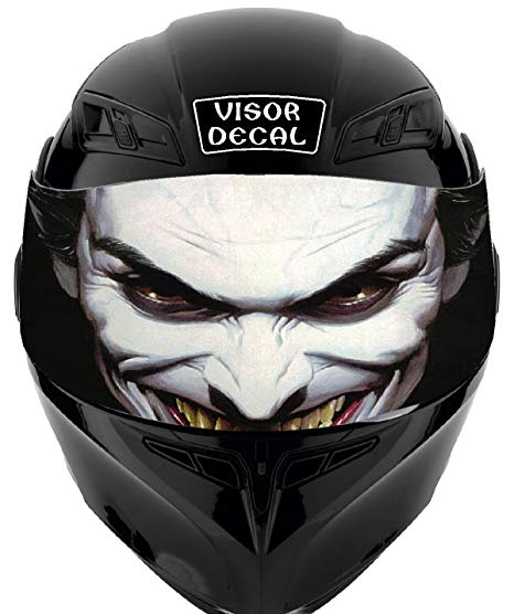 466x556 Joker Visor Tint Decal Graphic Sticker Helmet Fits