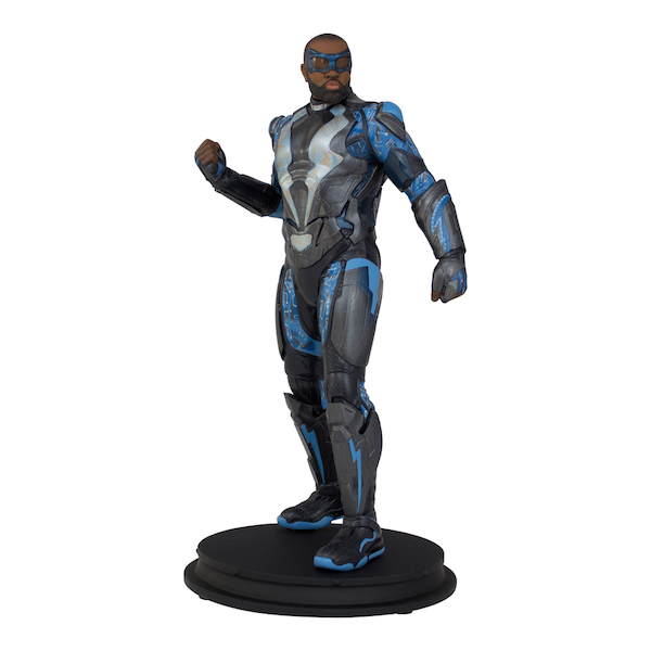 Icon Heroes Black Lightning Dctv Series Statue 600x600 Icon Heroes Black Lightning Dctv Series Statue