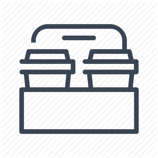 512x512 Coffee, Cup, Holder, Paper Icon