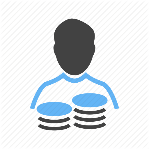 512x512 Account Holder, Coin, Man, Money, Person, Savings, User Icon