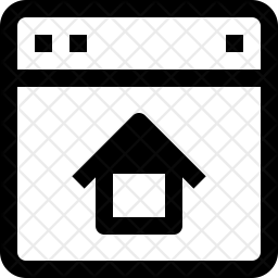 256x256 Homepage Icon Of Line Style