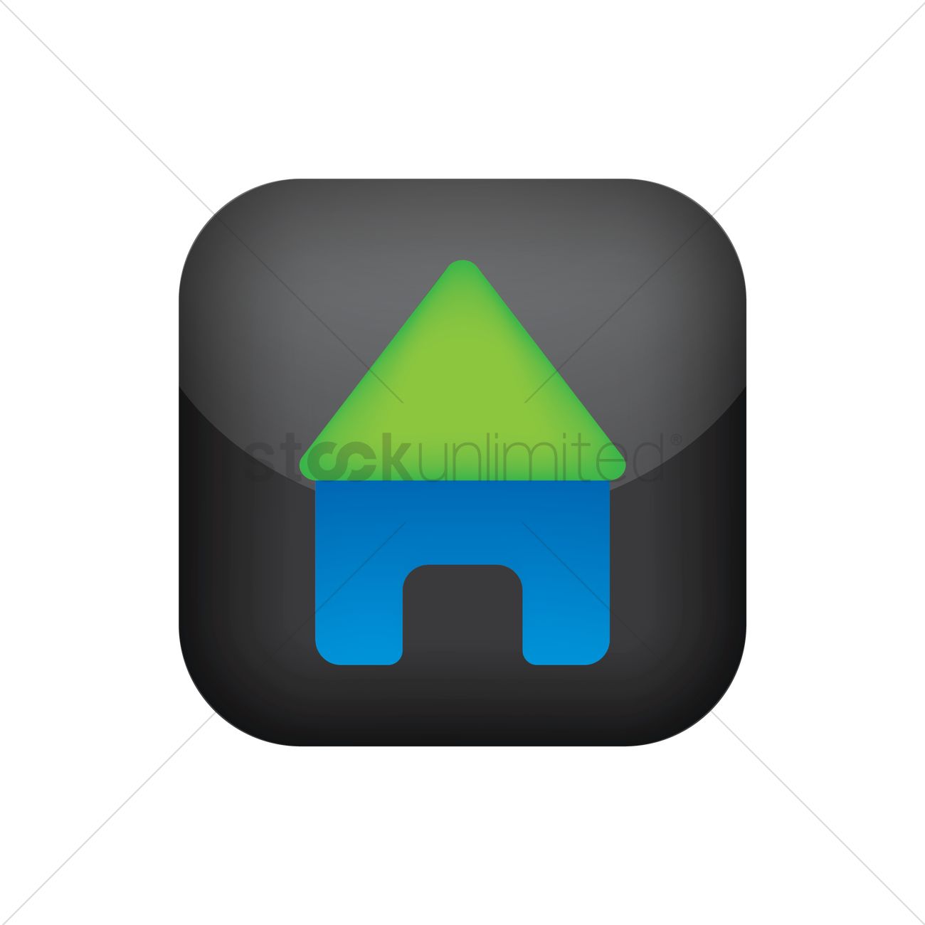 1300x1300 Homepage Icon Vector Image
