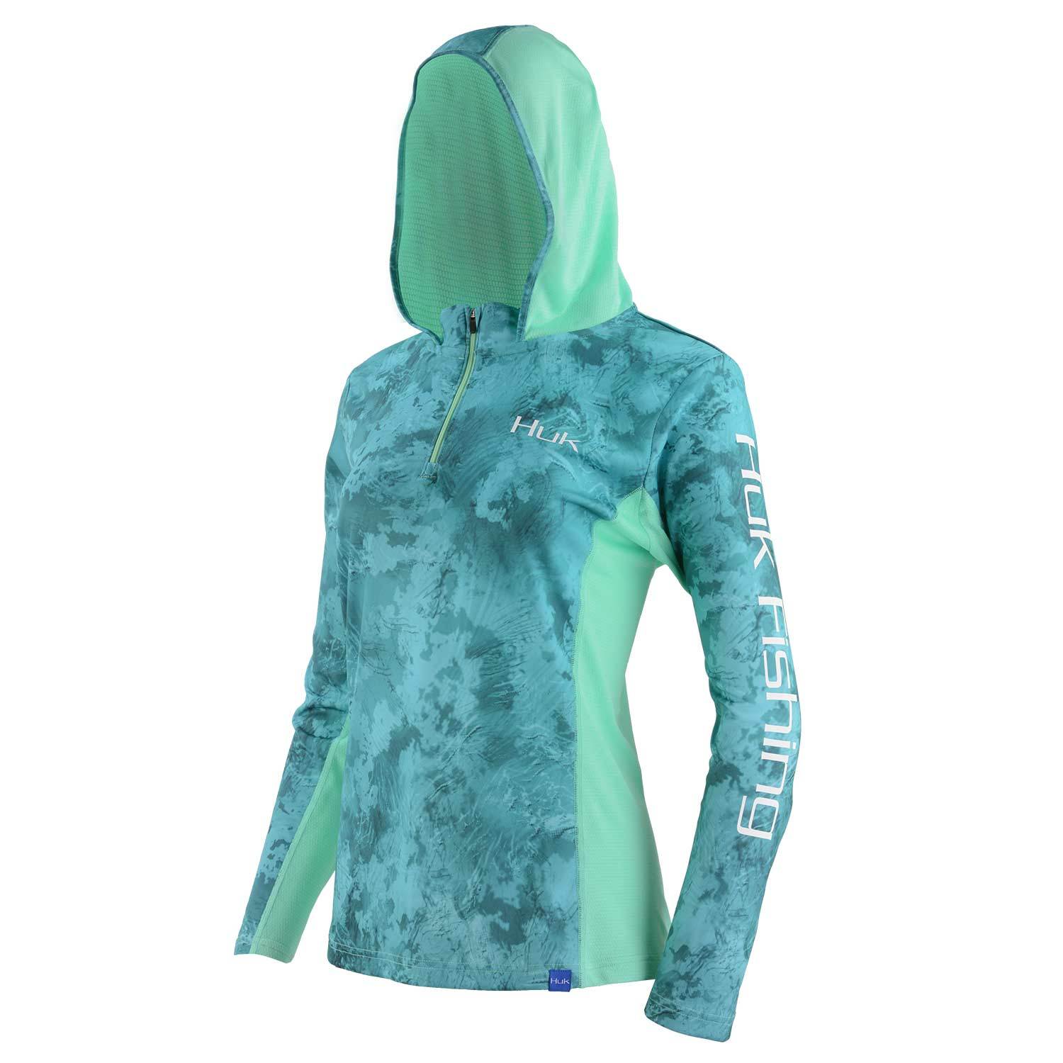 1500x1500 Huk Women's Camo Icon Hoodie West Marine