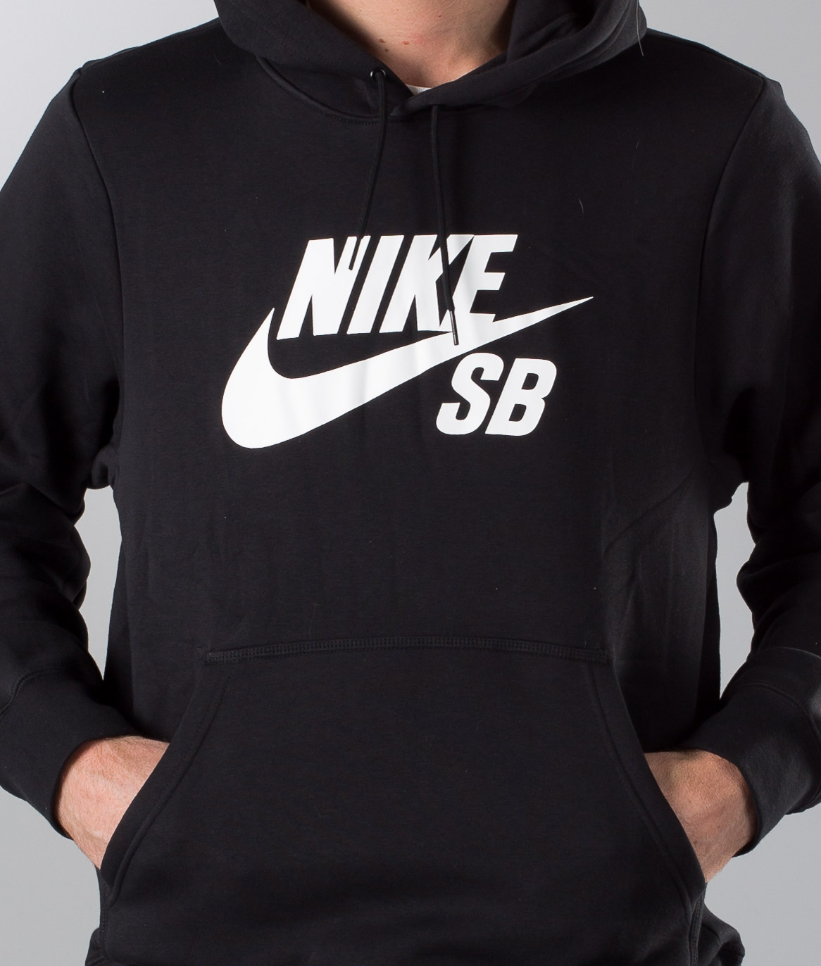 1166x1372 Nike Sb Icon Hoodie Po Essnl Hoodie Blackwhite