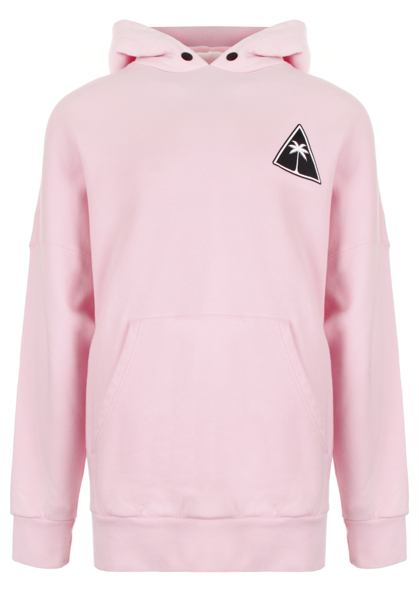 1780x2580 Palm Angels Palm Icon Hoodie Pink Black Garment Quarter