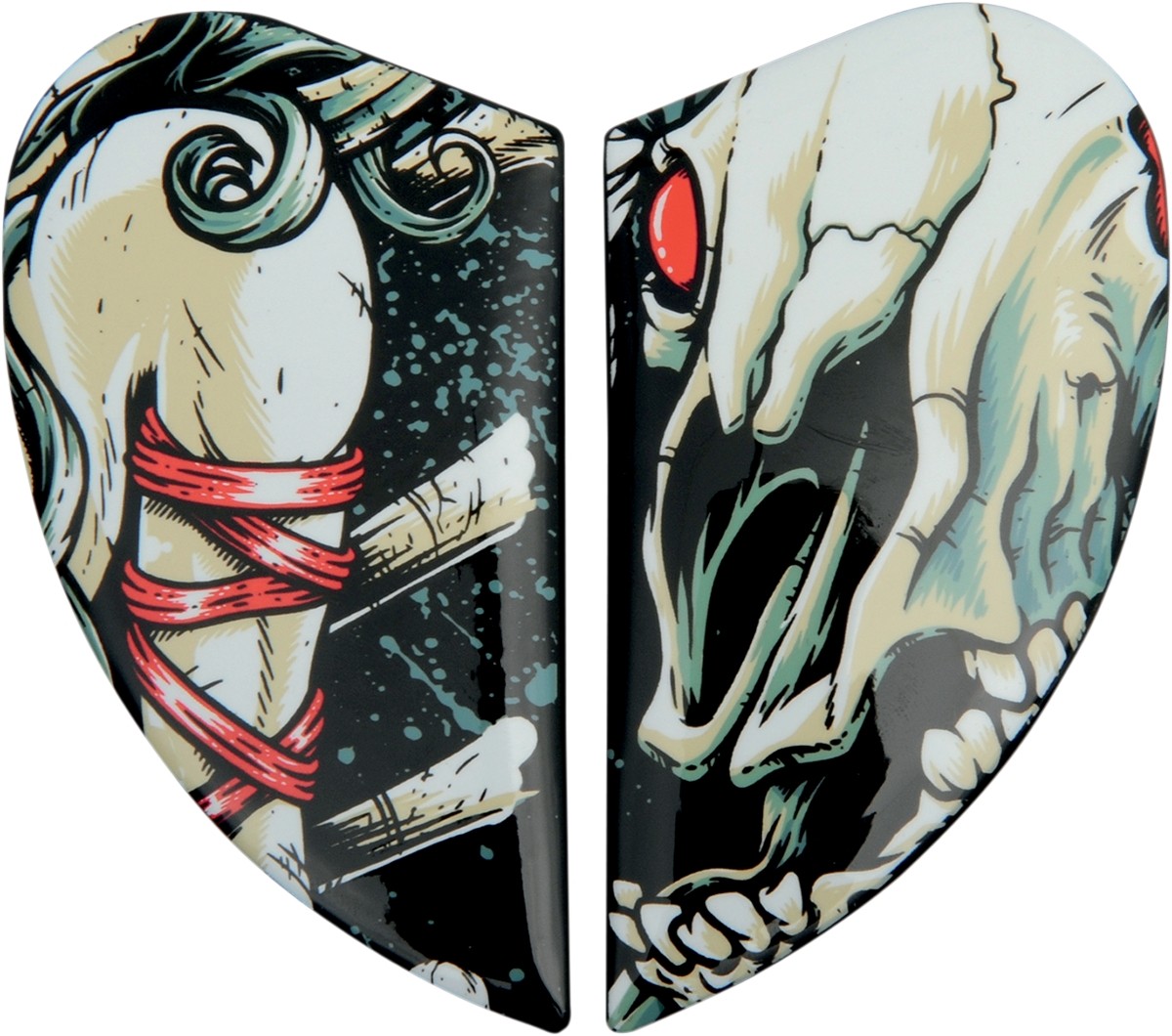 1200x1060 Icon Side Plate Kit For Airmada Hoodoo Helmet Motorsport Superstore