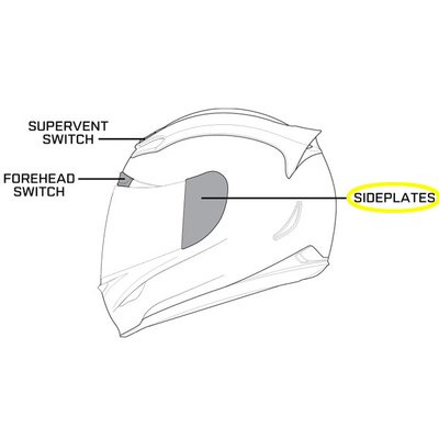 400x400 Icon Airmada Helmet Sideplates