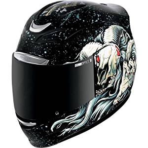 300x300 Icon Airmada Hoodoo Helmet Blacklue Xs, Helmets