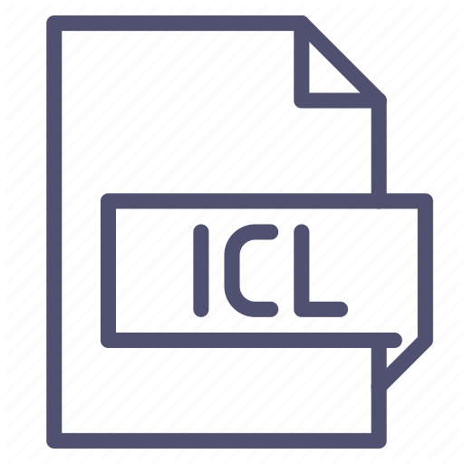 512x512 Extension, File, Format, Icl Icon