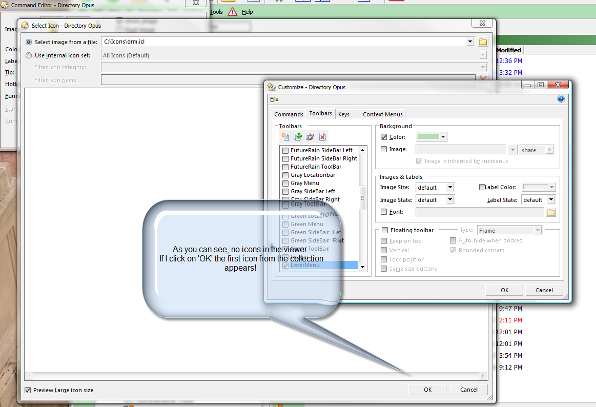 1163x794 Replacing Icons Using 'icl' And 'dll'
