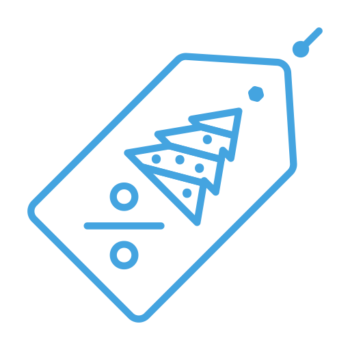 512x512 Christmas, Price, Sale, Shopping, Tag, Tree Icon