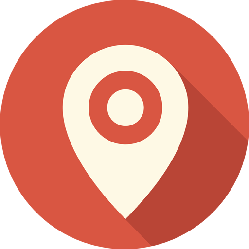 512x512 Place Icon Free Of Long Shadow Media Icons