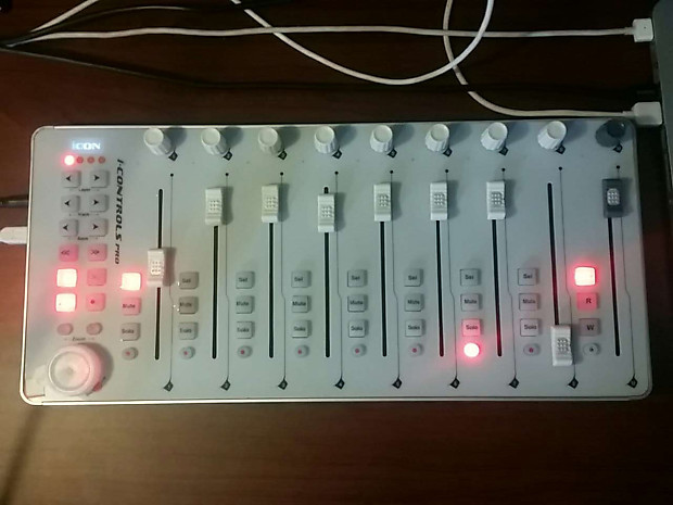 620x465 Icon Icontrols Pro Daw Controll Surface Motorised Faders Reverb