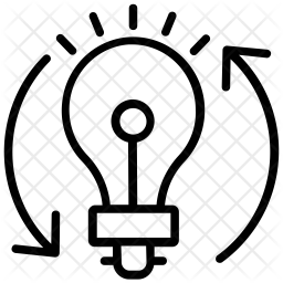 256x256 Share Ideas Icon Of Line Style