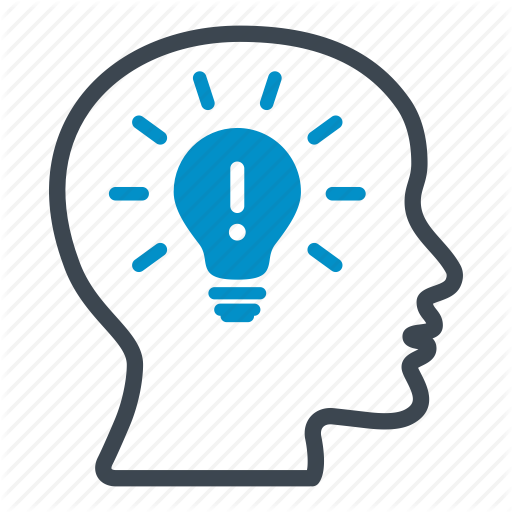 512x512 Bulb, Creative, Exclamation, Head, Ideas, Plan, Project Icon