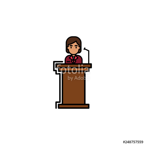 Politician,speech,female,conference Icon Element Of Feminism 500x500 Politician,speech,female,conference Icon Element Of Feminism