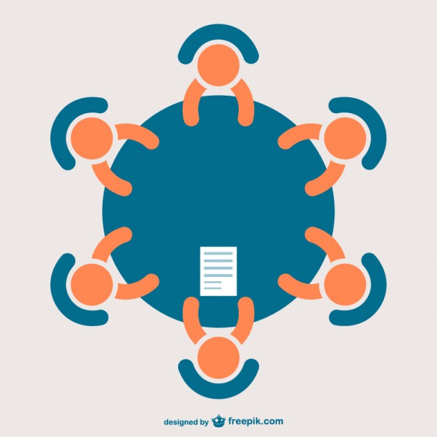Business Meeting Icon Vector Free Download 626x626 Business Meeting Icon Vector Free Download