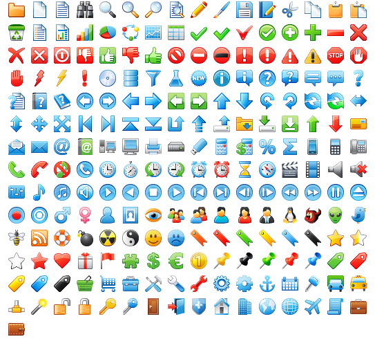 543x490 Free Application Icons