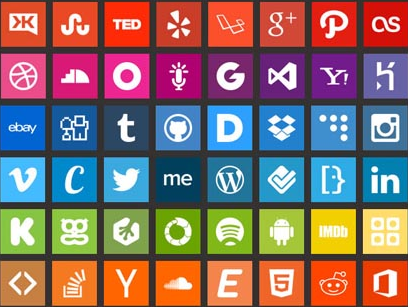 408x307 This Free Set Of Colourful Flat Icons Comes With Icons