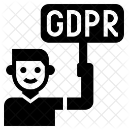 256x256 Gdpr Impact Icon Of Glyph Style