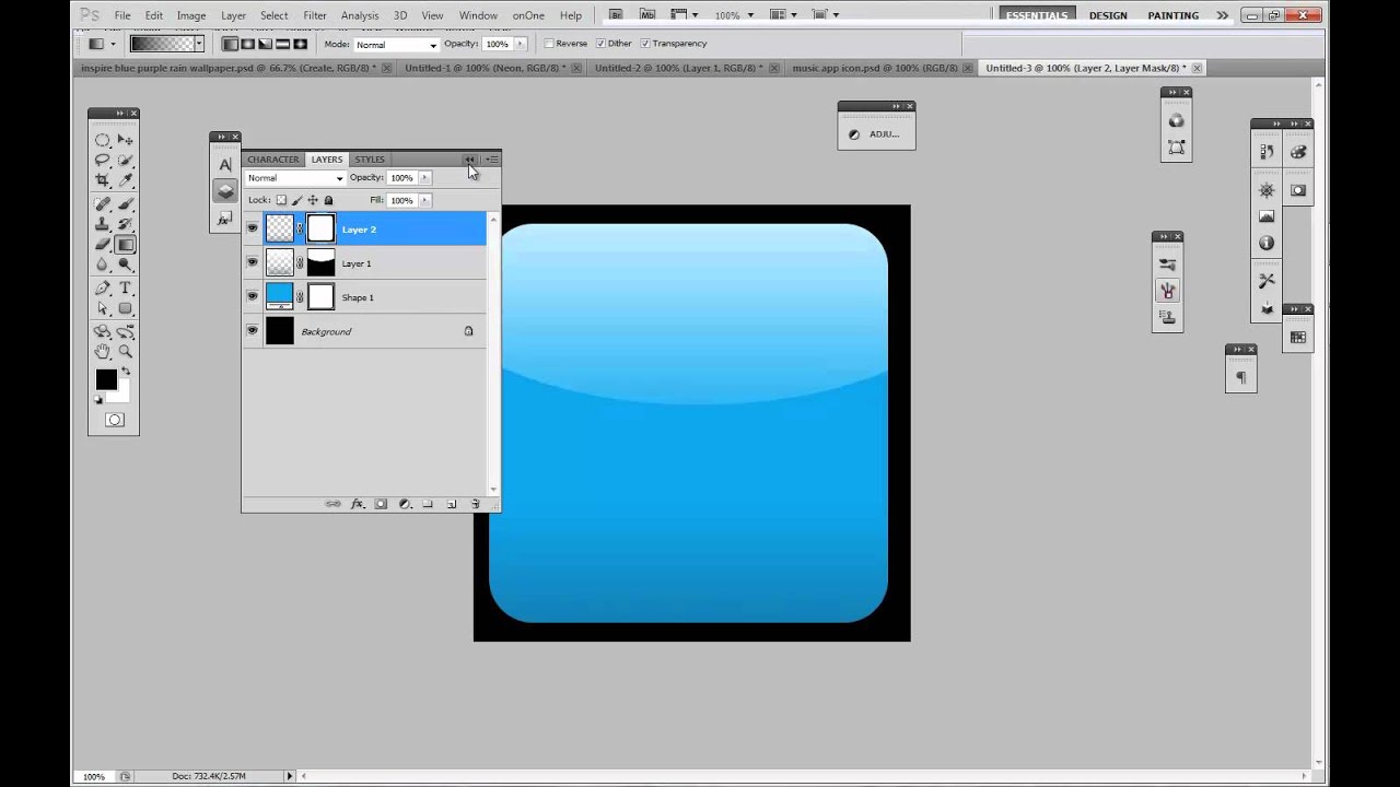 1280x720 How To Make An App Icon In Photoshop