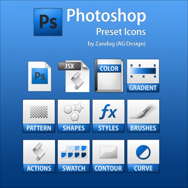 625x626 Photoshop Preset Icons Free Download