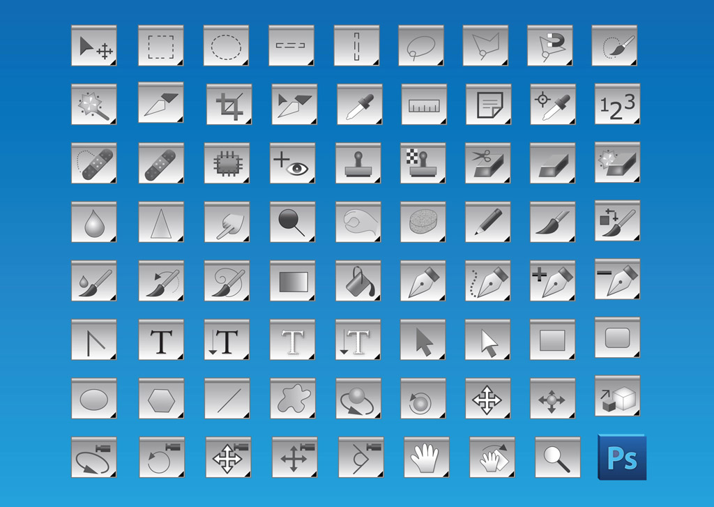 1024x727 Free Photoshop Tools Icons Free Icon Packs Ui Download