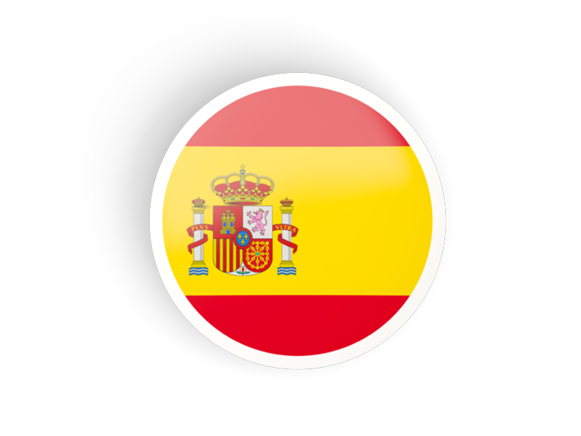 640x480 Round Concave Icon Illustration Of Flag Of Spain