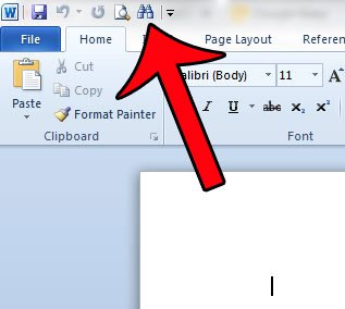 317x284 How To Add Advanced Find To The Quick Access Toolbar In Word
